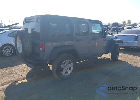 2014 Jeep Wrangler Unlimited Sport из США, поврежденный, VIN 1C4BJWDG8EL218600